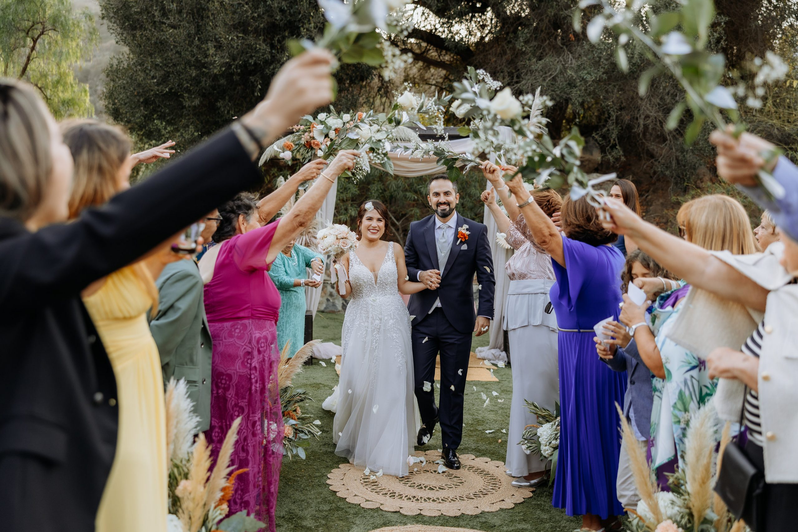 Maestra de ceremonias canarias