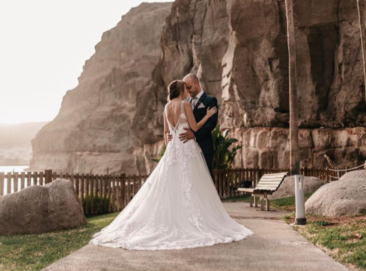 Boda en la playa en Canarias