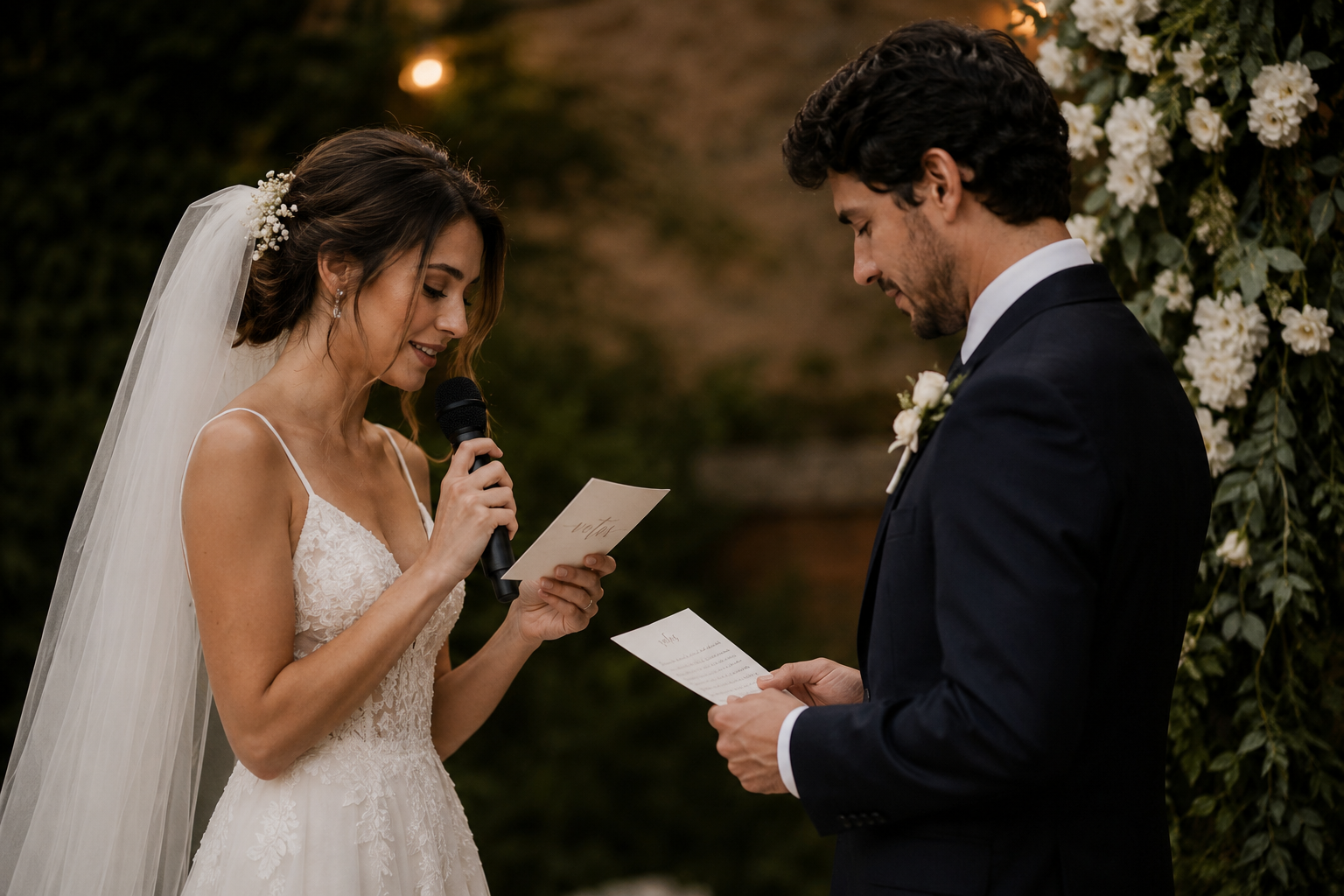 Escribir votos matrimoniales