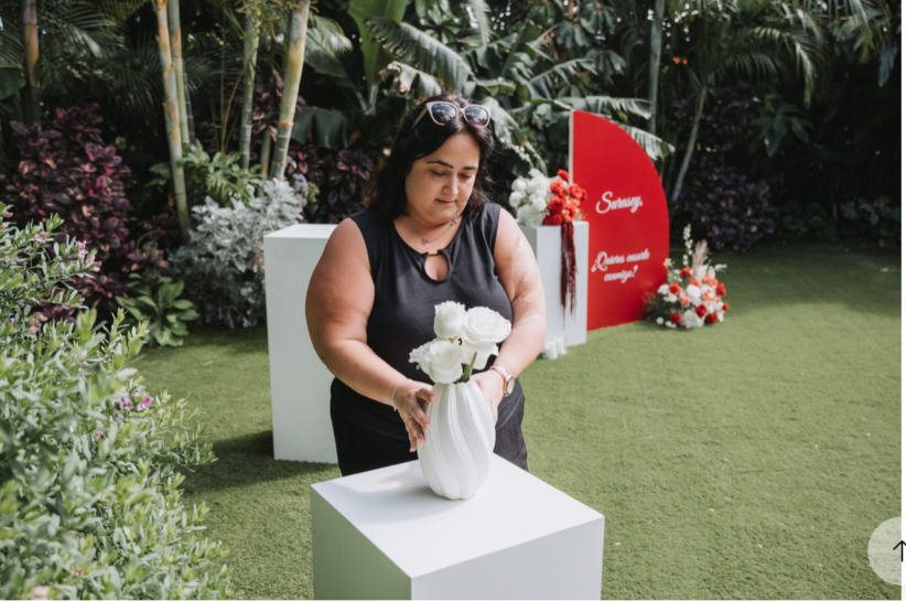 Pedida de mano sorpresa
