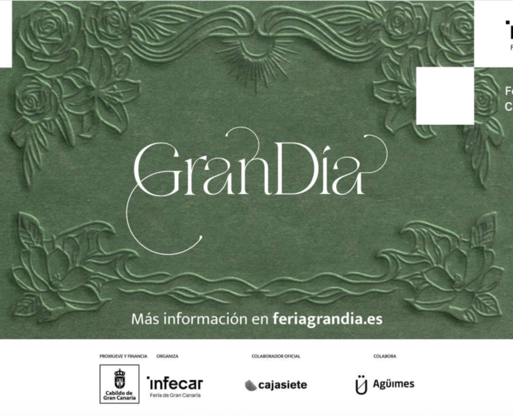 Cartel de Gran Día, Feria de Celebraciones 2026, la feria de bodas de Gran Canaria en el Recinto Ferial de Agüimes
