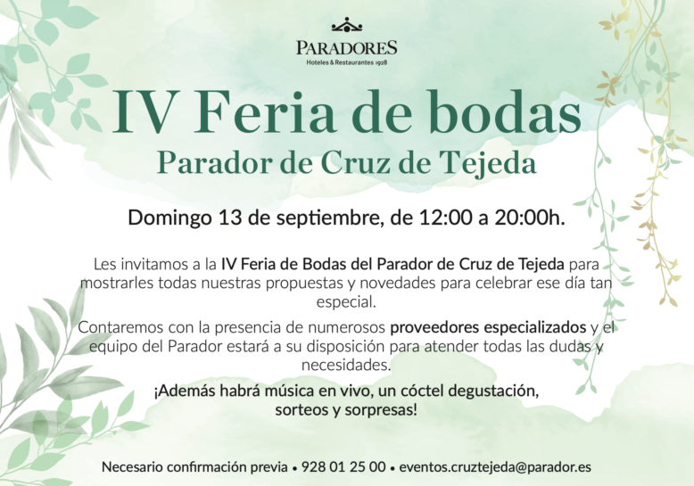 feria de bodas tejeda